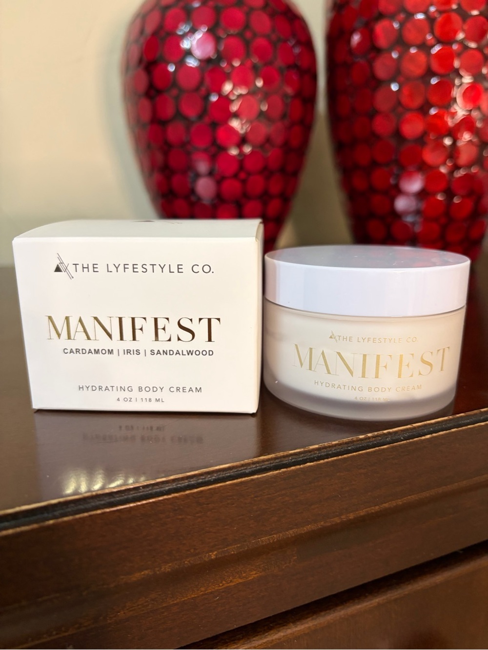 The Lyfestyle Company Manifest Hydrating Body Cream 4 oz